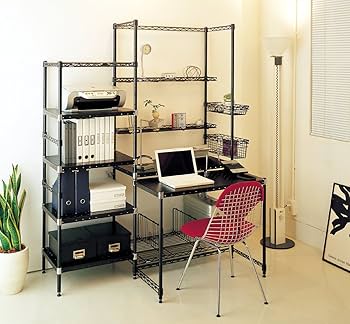 大幅値下げ！ホームエレクターパンチングシェルフブラック、廃番品、1枚！ ホームエレクター パンチングシェルフ ブラック 幅600×奥行350mm